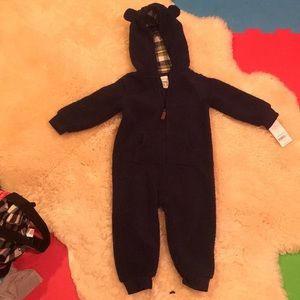 Carters 1 piece fleece